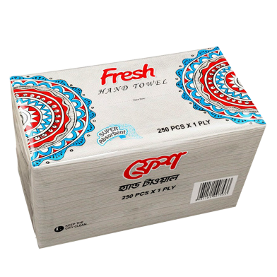 Fresh Hand Towel Tissue 250Pcs