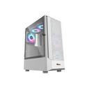 PC POWER ZERO MESH PG-450 WH ATX GAMING CASING (4 X ARGB FAN)